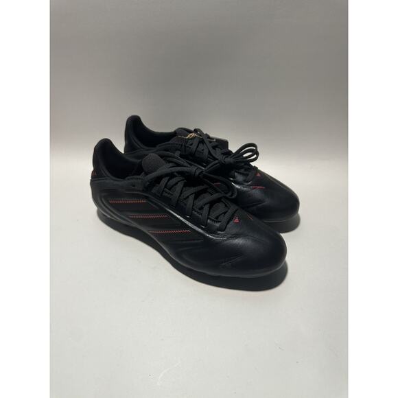 adidas Mens 7 COPA PURE 3 PRO FIRM GROUND SOCCER CLEATS Black/Red JP5620 NEW - Picture 1 of 6